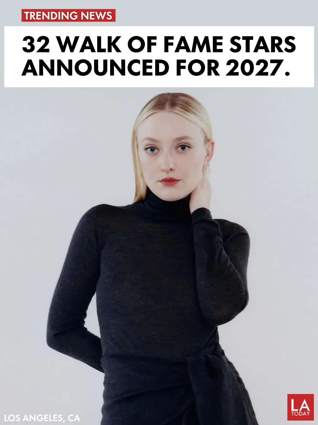 LA Today cover for Hollywood Walk of Fame Class of 2027