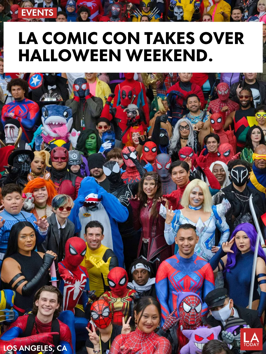 LA Today cover: Los Angeles Comic Con 2026 Takes Over Halloween Weekend With Nicolas Cage, Hayden Christensen and the Breaking Bad Crew