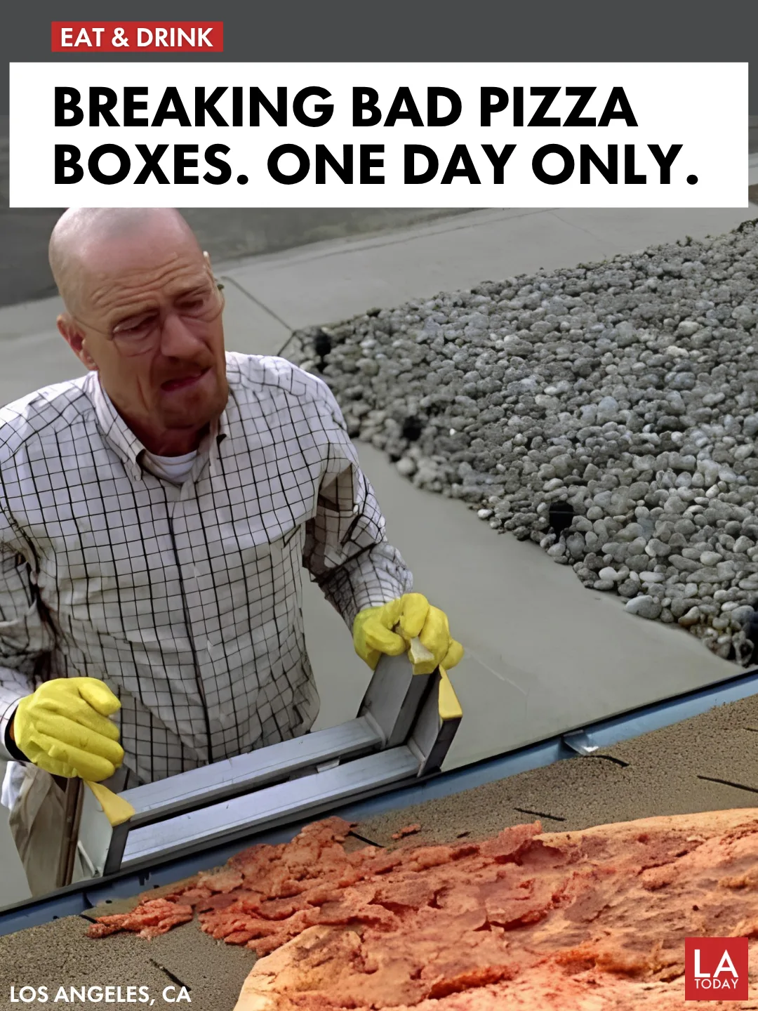 Prime Pizza Breaking Bad Day promotion with limited edition Heisenberg pizza boxes on September 7, 2026