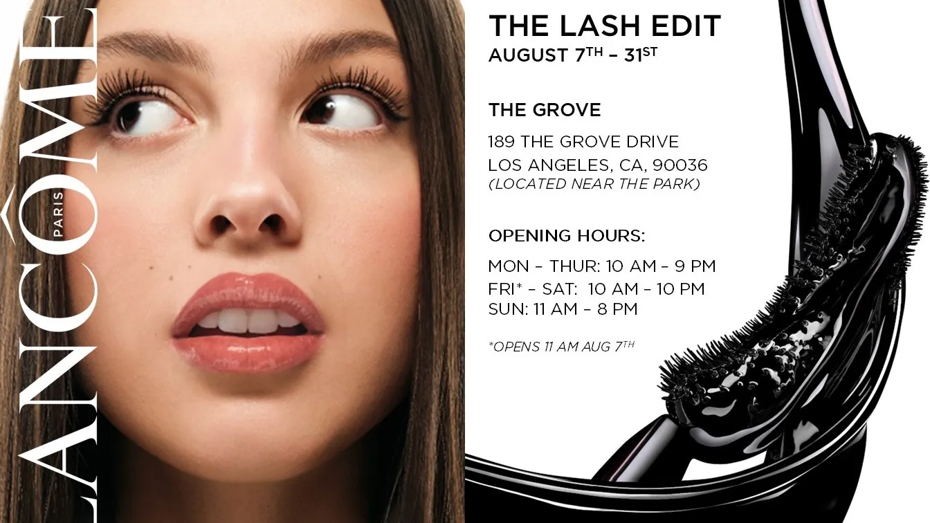 Lancôme: The Lash Edit at The Grove