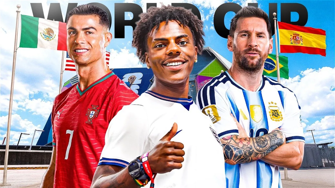 IShowSpeed at the FIFA World Cup final