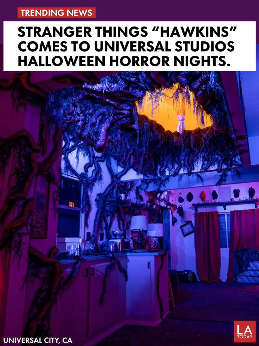 Stranger Things maze at Universal Studios Halloween Horror Nights